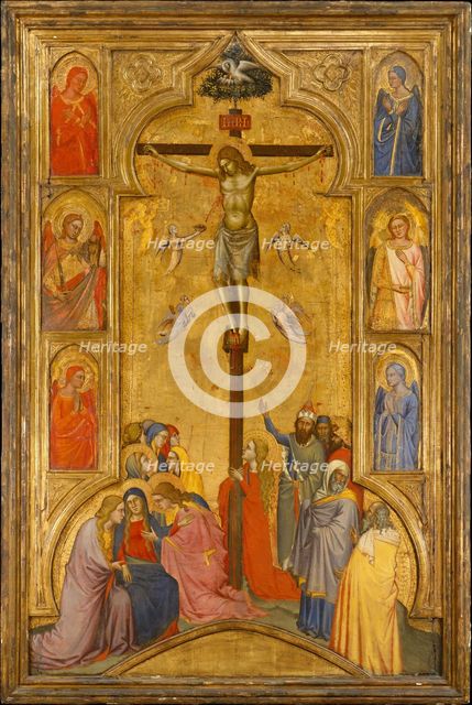 The Crucifixion, ca. 1365. Creator: Andrea di Cione.