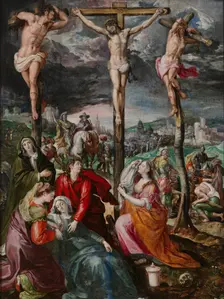 The Crucifixion. Creator: Workshop of Maerten de Vos