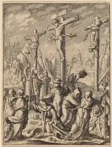 The Crucifixion. Creator: Wenceslaus Hollar
