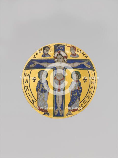 The Crucifixion, French, ca. 1100. Creator: Unknown.