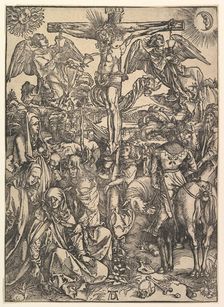The Crucifixion, from The Large Passion, ca. 1498. Creator: Albrecht Durer