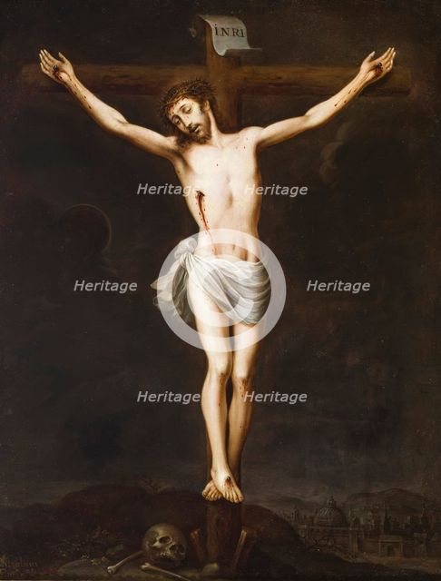 The Crucifixion (La crucifixión) (image 1 of 5), 1790. Creator: Nicolás Enríquez.