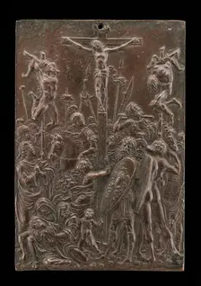 The Crucifixion, late 15th - early 16th century. Creator: Moderno