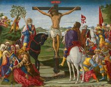 The Crucifixion, probably 1491. Creator: Benvenuto di Giovanni