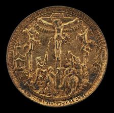The Crucifixion [reverse], 1535/1574. Creator: Reinhart, Hans