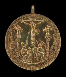 The Crucifixion [reverse], 1536. Creator: Reinhart, Hans