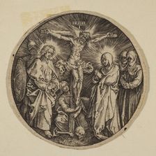 The Crucifixion (Round) (copy).n.d. Creator: Unknown