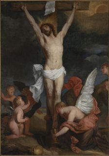 The Crucifixion, Second Half of the 17th cen.. Creator: Thijs, Pieter Pauwel (1652-1679)