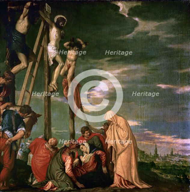 The Crucifixion, Second half of the16th century. Creator: Veronese, Paolo, (School)  .