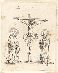 The Crucifixion with the Virgin and Saint John. Creator: Unknown