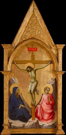 The Crucified Christ between the Virgin and Saint John the Evangelist, ca. 1406. Creator: Lorenzo Monaco