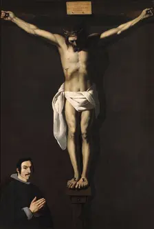 The Crucified Christ with a Donor, 1640. Creator: Francisco de Zurbaran