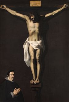 The Crucified Christ with a Donor, 1640. Creator: Francisco de Zurbaran