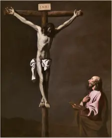 The Crucified Christ with a Painter, c. 1650