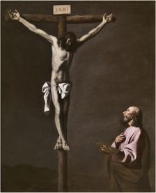 The Crucified Christ with a Painter, c. 1650