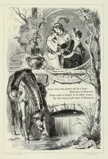 The Cruel Sisters, 1844. Creator: Thomas Armstrong