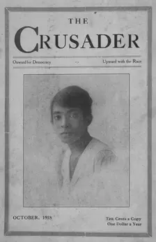 The Crusader; Onward for Democracy; Upward with Race; Mrs. James Conick, Jr., New York..., 1918-1922 Creator: Unknown