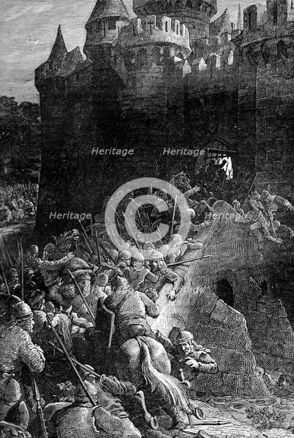 'The Crusaders Feud', 1909. Artist: Unknown