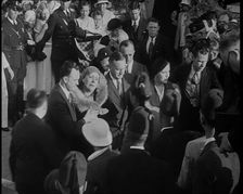 The Crying Family of Anton Cermak at the Funeral, 1933. Creator: British Pathe Ltd