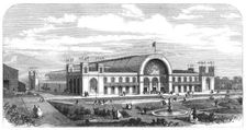 The Crystal Palace of the Portuguese International Exhibition at Oporto, 1865. Creator: Unknown