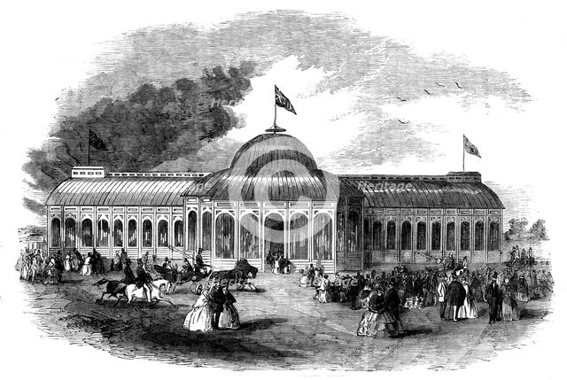 The Crystal Palace at Toronto, Canada, 1858. Creator: Unknown.