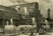The Crystal Palace, from the South (c1878). Creator: Unknown