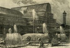 The Crystal Palace, from the South (c1878). Creator: Unknown