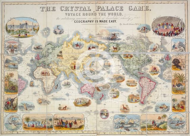 The Crystal Palace Game, 1854. Creator: l'Enfant.