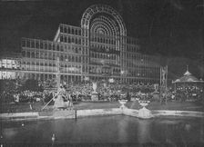 The Crystal Palace illuminated by Brock 1900