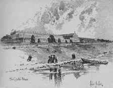 The Crystal Palace in Hyde Park, London, 1851 1891. Artist: Herbert Railton
