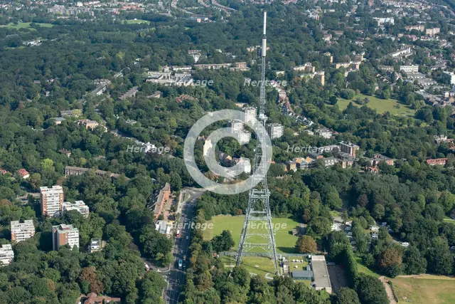 The Crystal Palace Transmitting Station, Penge, London, 2021. Creator: Damian Grady.