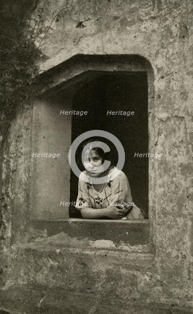 'The Duchess at Bisham Abbey', 1928. Creator: Unknown.