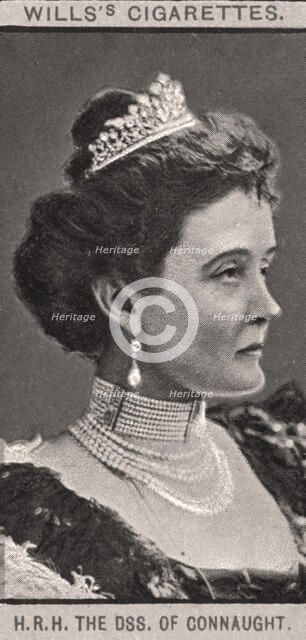 The Duchess of Connaught, 1908. Artist: WD & HO Wills