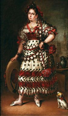 The Duchess of Frías Dressed as a *Manola*, 1835. Creator: Jose Gutierrez de la Vega