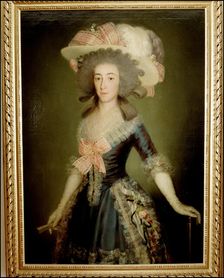 The Duchess of Osuna oil by Francisco de Goya