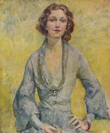 The Duchess of Leinster 1935. Artist: Mary McEvoy