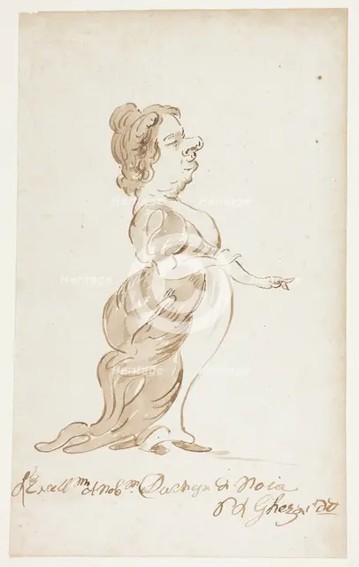 The Duchess of Noia, 1694-1755. Creator: Pier Leone Ghezzi.