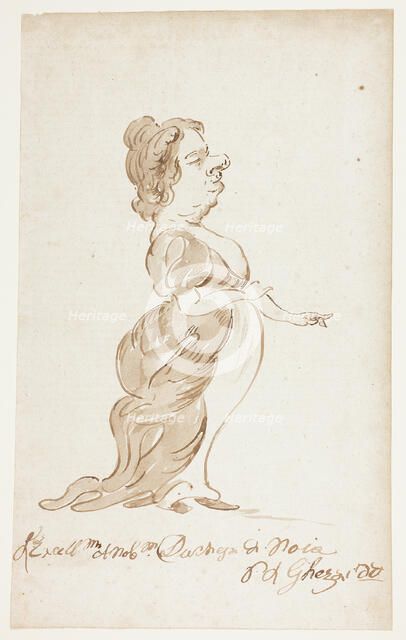 The Duchess of Noia, 1694-1755. Creator: Pier Leone Ghezzi.