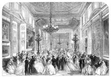 The Duchess of Sutherland's assembly at Stafford House in honour of Garibaldi, 1864. Creator: Unknown