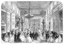 The Duchess of Sutherland's assembly at Stafford House in honour of Garibaldi, 1864. Creator: Unknown