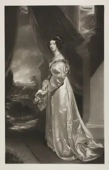 The Duchess of Richmond, 1842. Creator: George Raphael Ward