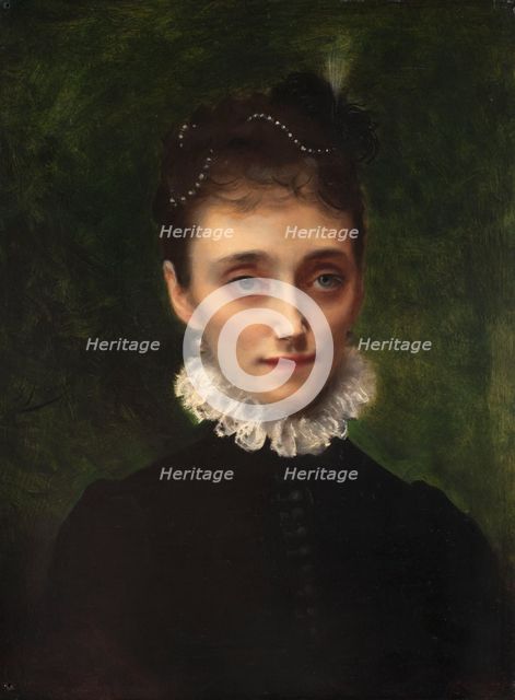 The Duchess of Talleyrand-Perigord, 1880. Creator: Gustave Jacquet.