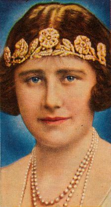 The Duchess of York at the time of her wedding, 1923 (1935). Creator: Unknown