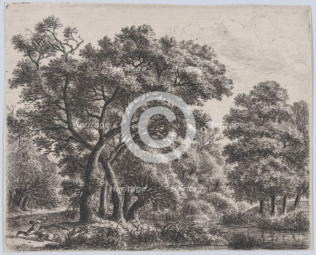 The Duck Hunter, 17th century. Creator: Anthonie Waterloo.