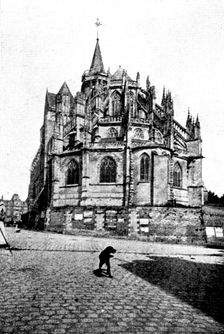 The Duc d'Aosta's Marriage with Princess Hélène of Orleans: Cathedral of Eu..., 1895. Creator: Eugène Haglon
