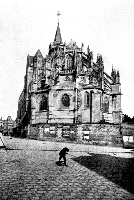 The Duc d'Aosta's Marriage with Princess Hélène of Orleans: Cathedral of Eu..., 1895. Creator: Eugène Haglon.