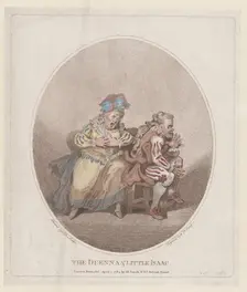 The Duenna & Little Isaac, April 1, 1784. Creator: William Paulet Carey
