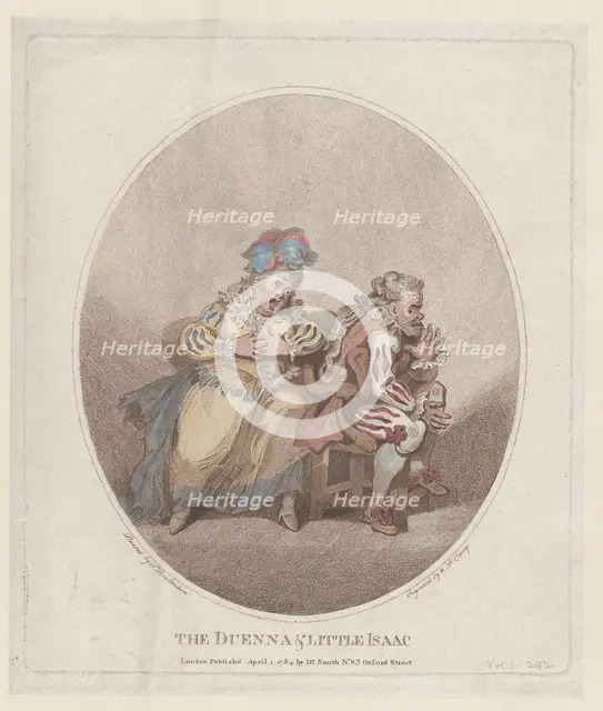 The Duenna & Little Isaac, April 1, 1784. Creator: William Paulet Carey.
