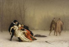 The Duel After the Masquerade, 1857-1859. Creator: Jean-Leon Gerome