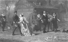 The Duel Interrupted c1886. Artist: Herbert K Bourne